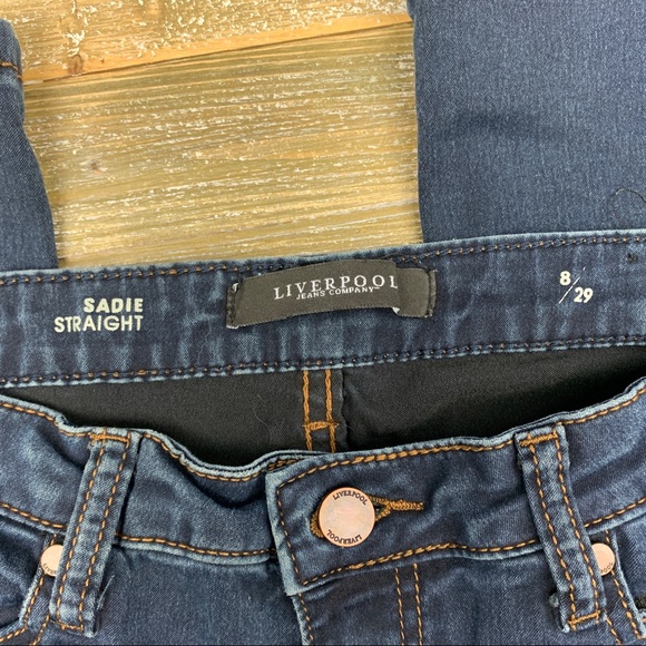Liverpool Jeans Company Sadie Straight Jeans GUC 8 - Picture 7 of 11